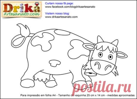 Patchwork moldes vaquinha em patch aplique • Drika Artesanato - O seu Blog de Artesanato!
