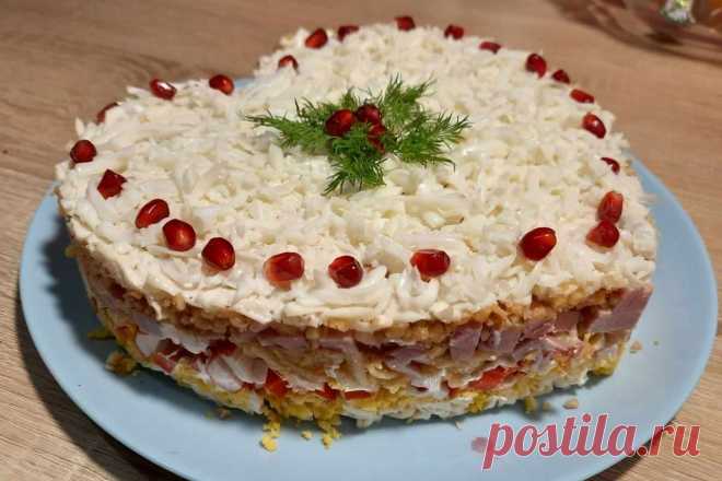 Салат «Снежная королева»: вкусная и красивая новинка