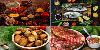 Какие специи с какими продуктами использовать