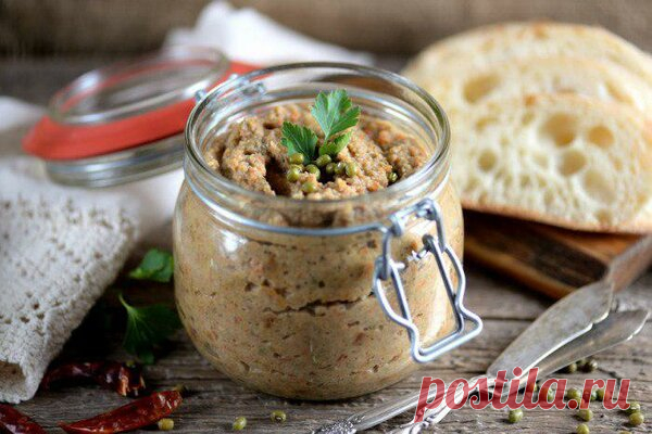 Гороховый паштет. Мой очень вкусный рецепт