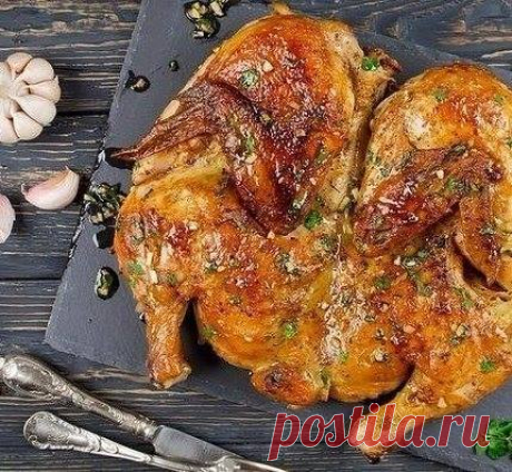 Курица по-аджарски.