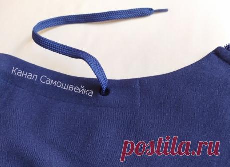 Как сделать отверстия под шнур без покупных люверсов и специального оборудования | Самошвейка | Яндекс Дзен