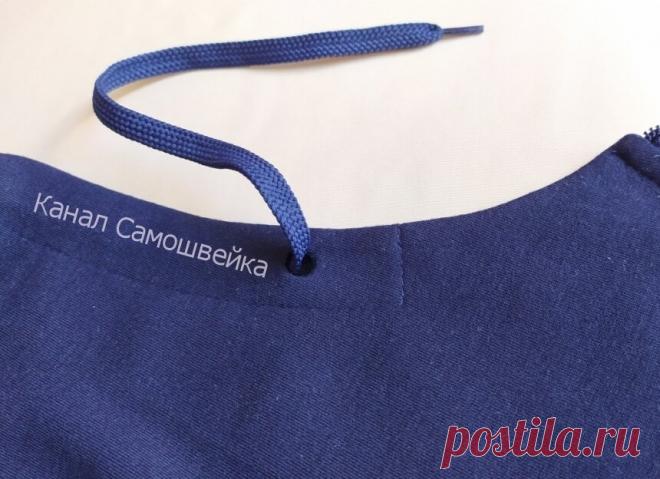 Как сделать отверстия под шнур без покупных люверсов и специального оборудования | Самошвейка | Яндекс Дзен