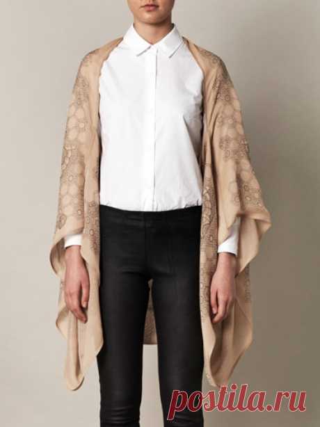 Накидка от Alexander McQueen / Простые выкройки / ВТОРАЯ УЛИЦА