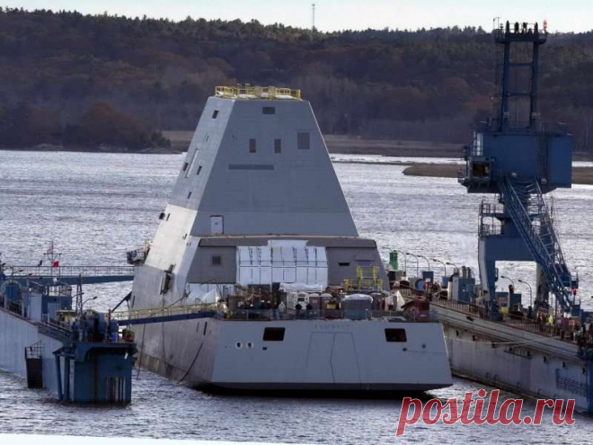 Встречайте Zumwalt! Эсминец-невидимка американских ВМС выйдет в  следующей весной | Мир оружия