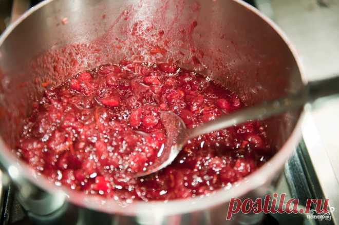 Клюквенный соус к мясу - пошаговый рецепт с фото на Повар.ру