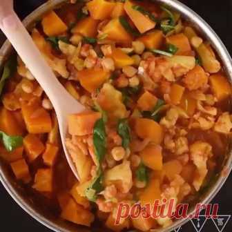 Vegan Recipe Videos 🥗 в Instagram: «One pot pumpkin curry by @fivesechealth 🍛 Recipe (serves 4): 1 ONION 1 TBSP GINGER 1 TBSP CURRY POWDER 1 TSP CUMIN 1/2 TSP SEA SALT 1 CUP…» 1,368 отметок «Нравится», 27 комментариев — Vegan Recipe Videos 🥗 (@veganrecipevideo) в Instagram: «One pot pumpkin curry by @fivesechealth 🍛 Recipe (serves 4): 1 ONION 1 TBSP GINGER 1 TBSP CURRY…»