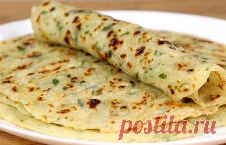 Лепёшки как тонкий лаваш: без дрожжей, без замеса, тесто за 3 минуты Эти тонкие лепёшки – прекрасная альтернатива хлебу, отличная закуска и просто вкусное дополнение к любому блюду! Готовятся они очень быстро и легко – без дрожжей и даже без замеса! Идеально...