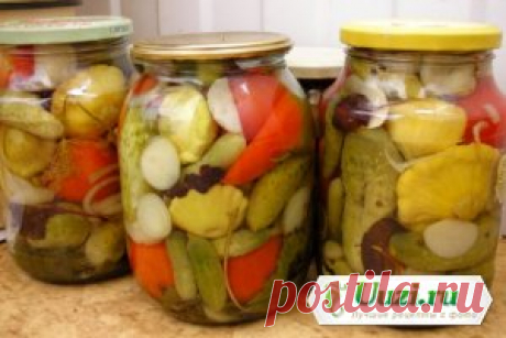Овощи маринованные