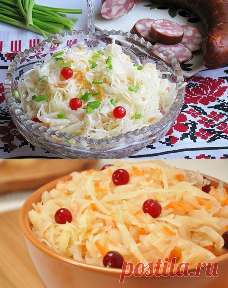 Квашеная капуста - 2 рецепта с фото