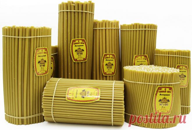 Купить Восковые свечи 1кг-195руб в нашем интернет-магазине - Нижегородский православный свечной завод Вереск