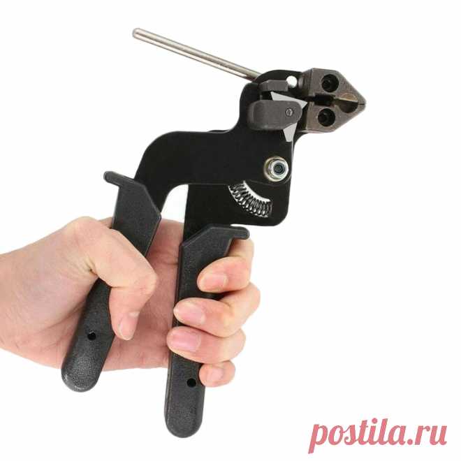 Stainless steel cable tie fasten pliers crimper tensioner cutting tools Sale - Banggood.com