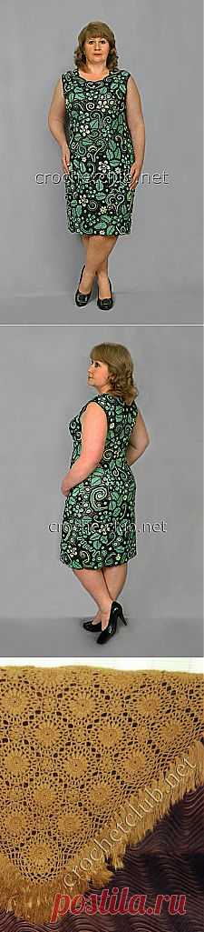 Платье-футляр, связанное в технике ирландское кружево - Вязание Крючком. Блог Настика