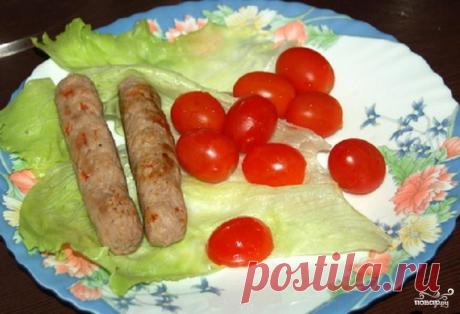 Колбаски из фарша - пошаговый кулинарный рецепт на Повар.ру