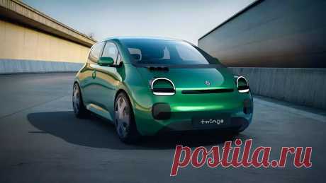 Обновленный концепт Renault Twingo E-Tech отличается обновленным стилем