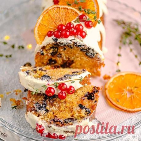 Рецепт Новогодний кекс. Рецепт от alina2cake_school