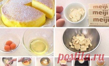 Чтобы приготовить этот обалденно вкусный чизкейк, нужно всего лишь 3 ингредиента | Вкусные рецепты Чтобы приготовить этот обалденно вкусный чизкейк, нужно всего лишь 3 ингредиента. Фантастика! Этот десерт — изобретение японской девушки, которая не