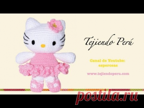 Hello Kitty tejida a crochet (amigurumi)  Parte 2: cuerpo