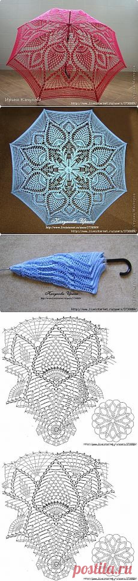 вязаные зонтики | наталья ревенко | Posts about knitting on Postila