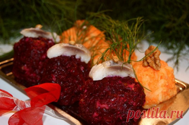 Закусочные шарики из свеклы и моркови / Закуски овощные / Кукорама — вкусные рецепты!
