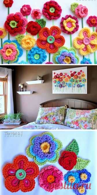 How to Make Crochet Flowers - Put a Little Love on Your Hook!