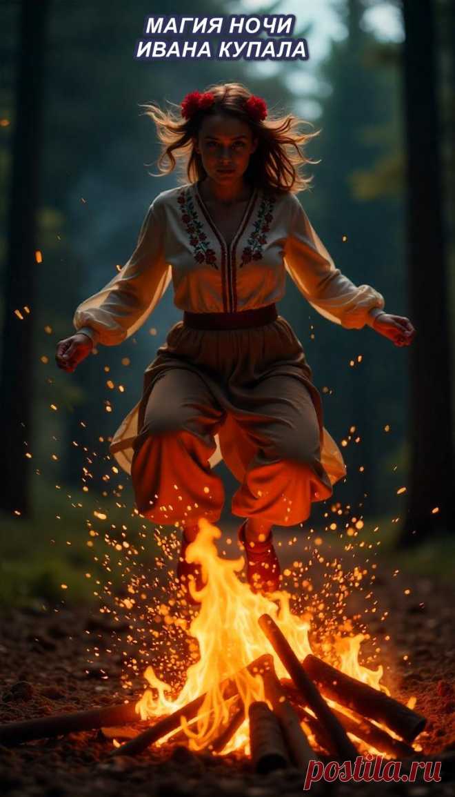 🌙🔥 Ночь Купалы: магия в движении! 🔥🌙
Прыжок через пламя ➔ очищение!
Венки на воде ➔ мечты в путь!
Лунные воды ➔ обновление!
Смотри видео — лови магию лета!
👉 Сохраняй и делись с миром!