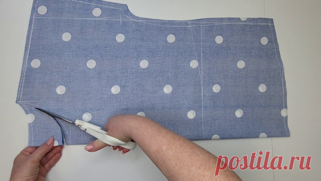 Блузка номер один, когда нужна обновка: я такие шью за полчаса (крою прямо на ткани без сложных расчетов) | Мой стиль DIY | Дзен