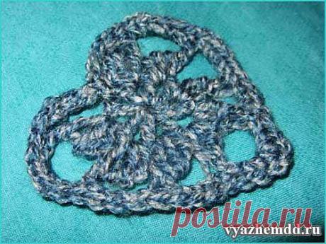 Как связать сердце крючком | Милые мелочи