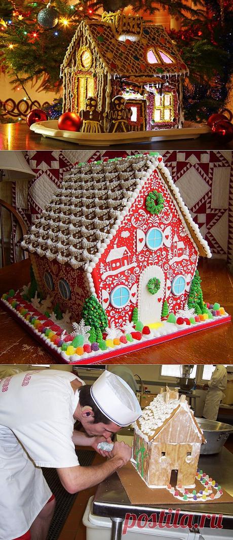 ПРЯНИЧНЫЕ ДОМИКИ - фото. Часть 1-я