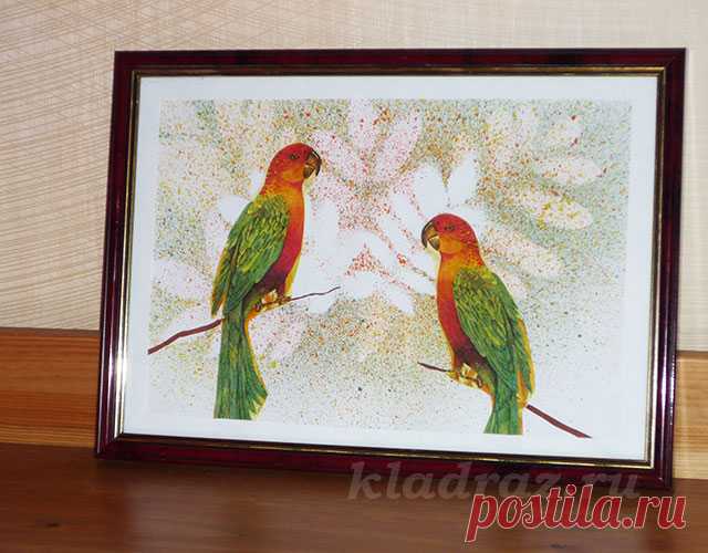 Рисование брызгами — Сделай сам, идеи для творчества - DIY Ideas