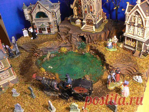 Диорамные интерьерные композиции на Хэллоуин - Planetalsad