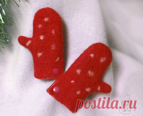 Мягкие и прекрасно сберегающие тепло - детские варежки.