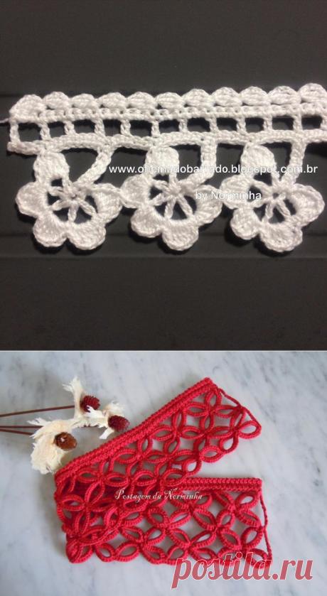 Кружева крючком Уроки