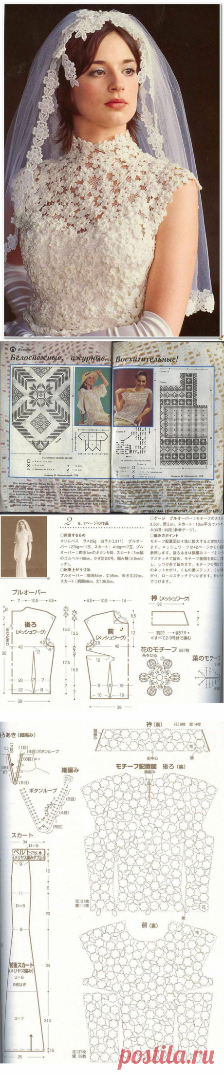 Свадебные платья.(подборка): Дневник группы «ВЯЖЕМ ПО ОПИСАНИЮ»: Группы - женская социальная сеть myJulia.ru