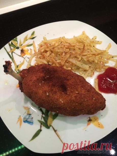 Котлета по-киевски с картофелем пай | Четыре вкуса