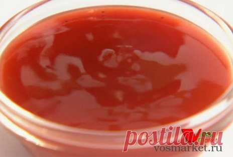 Домашний кетчуп - рецепт с крахмалом