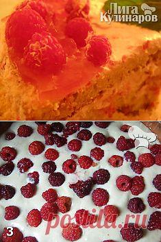 Торт Ягода-малина — рецепт пошаговый от Лиги Кулинаров