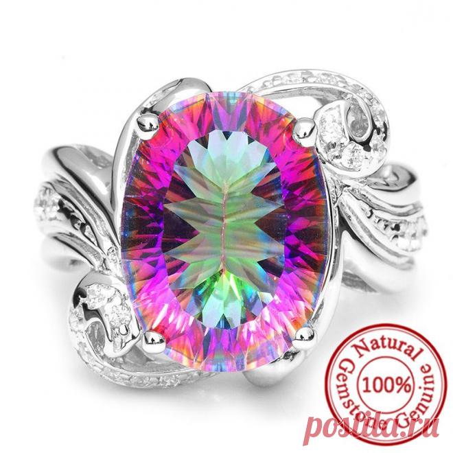 Роскошные-11ct-подлинная-радуга-своих-мистик-камень-драгоценный-камень-топаз-кольцо-чистого-твердого-стерлингового-серебра-925.jpg (800×800)