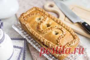 Мясной французский пирог