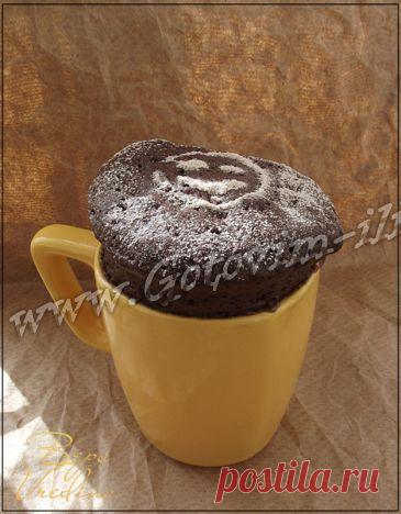 "Чашка бисквита" - рецепт выпечки с фото