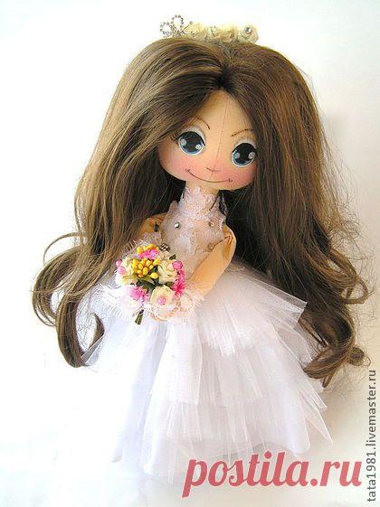 Вновь рисуем глазки куклам - МК