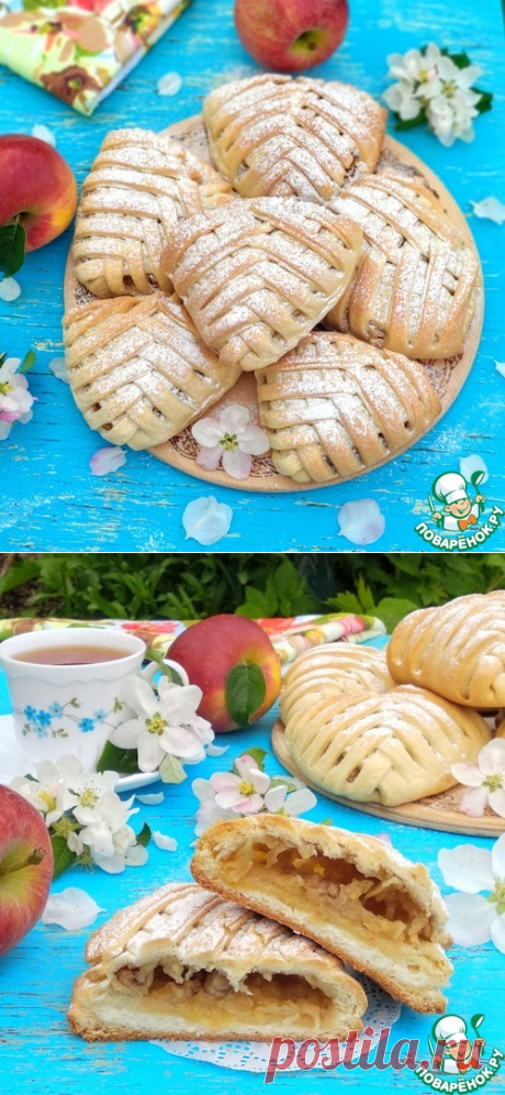 Песочные пирожные с двойной начинкой – кулинарный рецепт