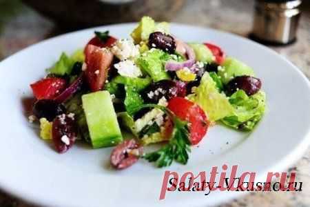 Греческий салат рецепт