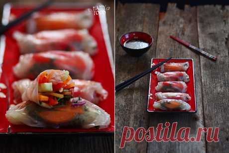 Спринг-роллы +2 соуса: my_happyfood — ЖЖ