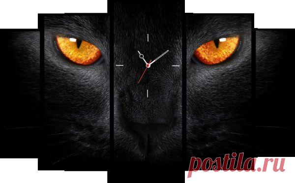 Картина с часами