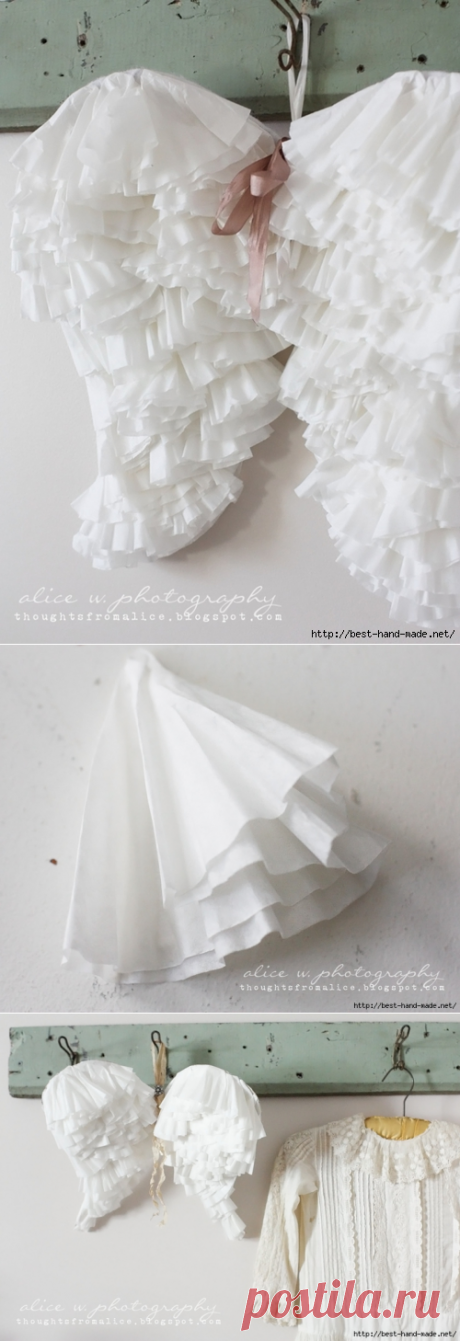 Крылья Ангела - просто и быстро! (мастер-класс)