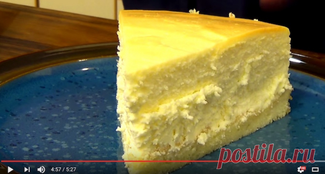 Чизкейк классический: рецепт Ирины Подолян! Невероятно вкусно!