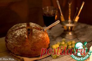 Темный хлеб на пиве с тмином и черносливом - кулинарный рецепт