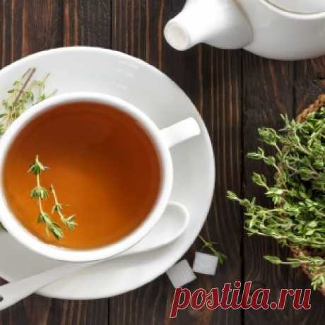 РАЗЛИЧНЫЕ РЕЦЕПТЫ ЧАЯ С ЧАБРЕЦОМ.