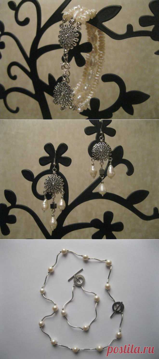 (+1) комм - Жемчужные фантазии.Украшения от Татьяны Алерси. Часть 1 | Очумелые ручки